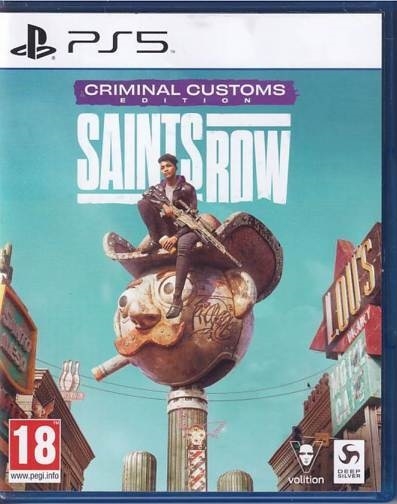 Saints Row - Criminal Customs Edition - PS5 (A Grade) (Genbrug)